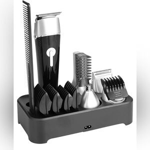 5 in 1 Multi-functional Beard Trimmer Men's Grooming Kit Dual Shaver